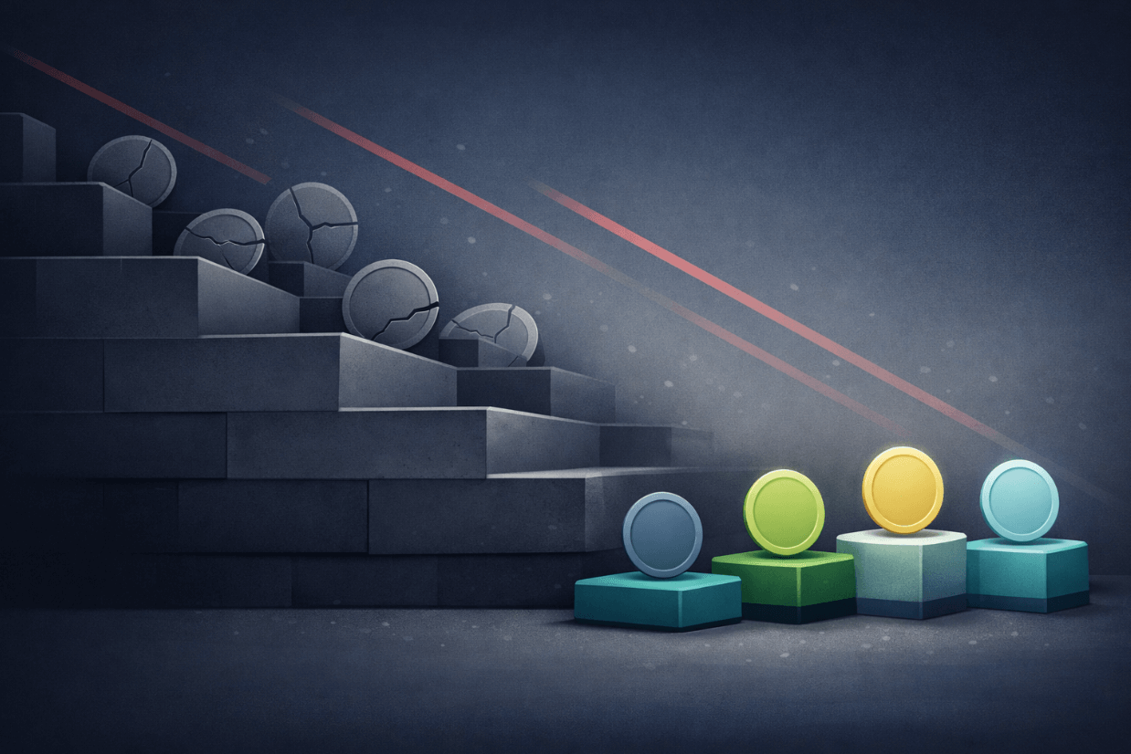 Bearish Structure Persists, Best Coins for Risk-Managed Portfolios