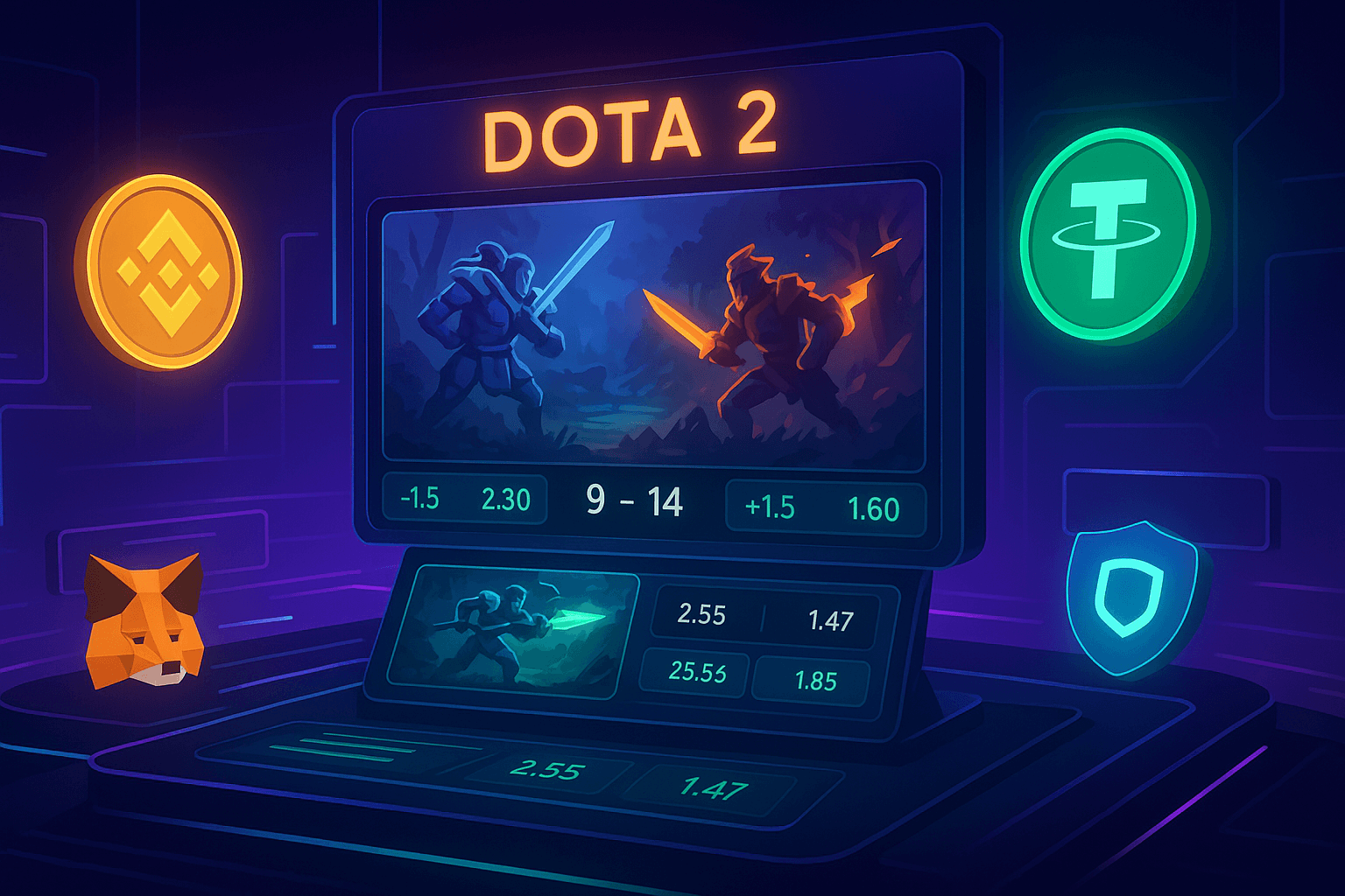 Bet on Dota 2 With Crypto: 5 Platforms That Accept BNB, USDT, and More
