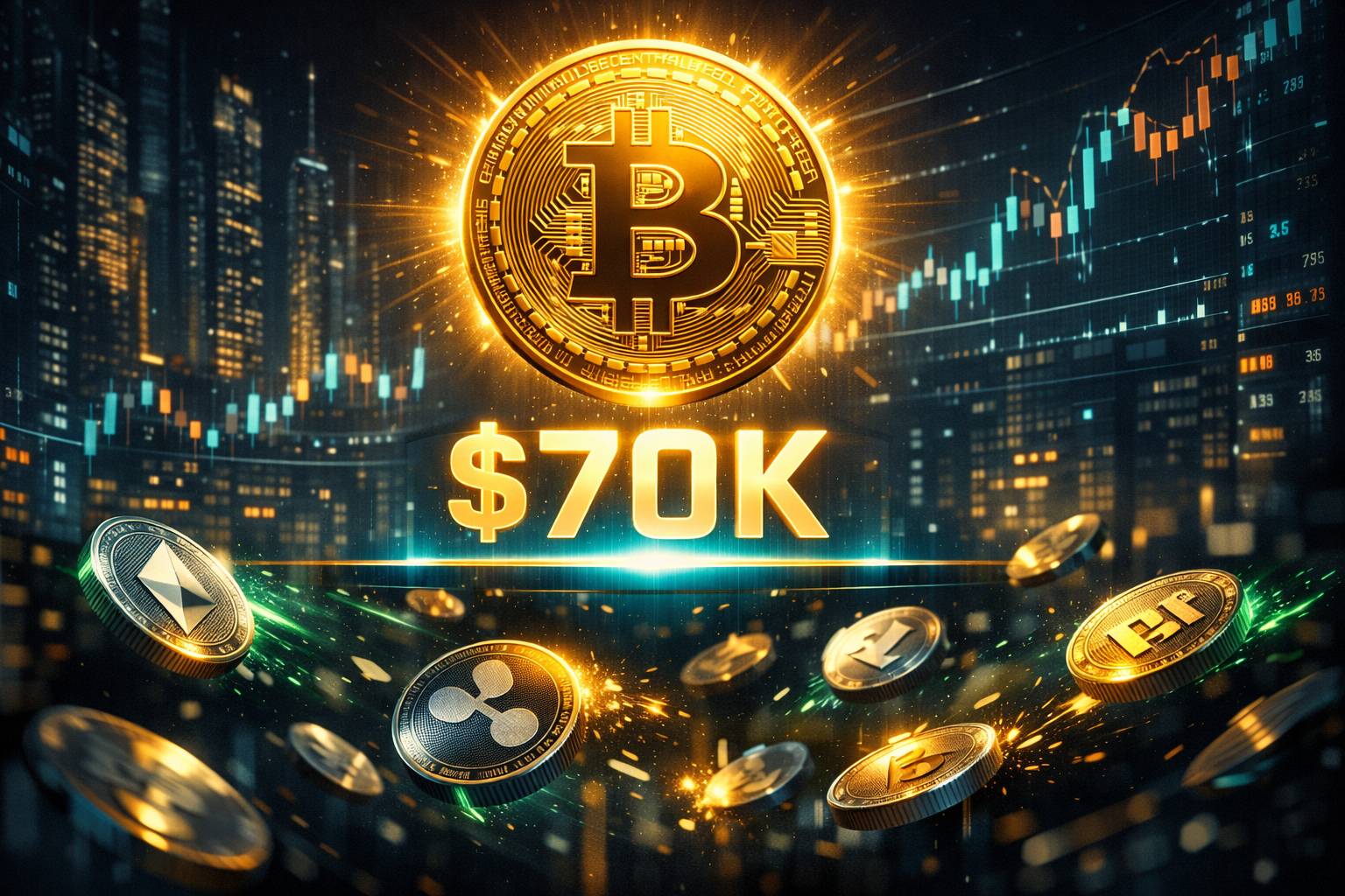 Bitcoin Holds Near $70K as Altcoins Struggle for Momentum – Which Coins Still Show Strength Right Now