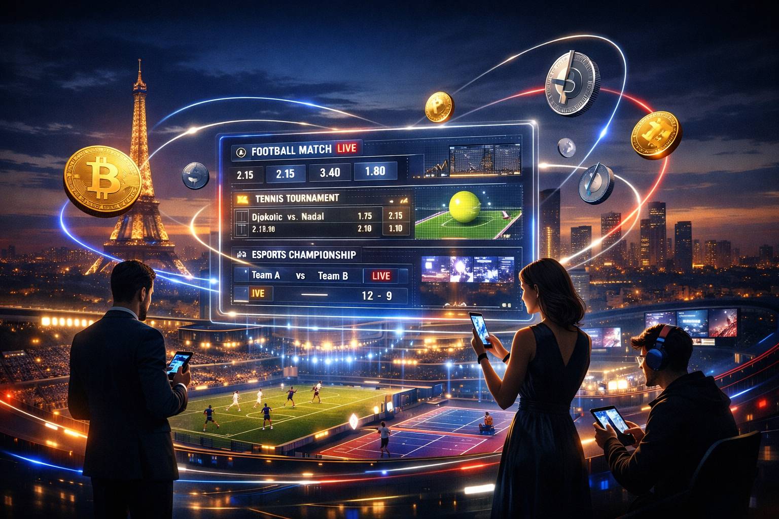 Where French Players Bet on Sports with Crypto — Top Web3 Sportsbooks for Multi-Sport Betting