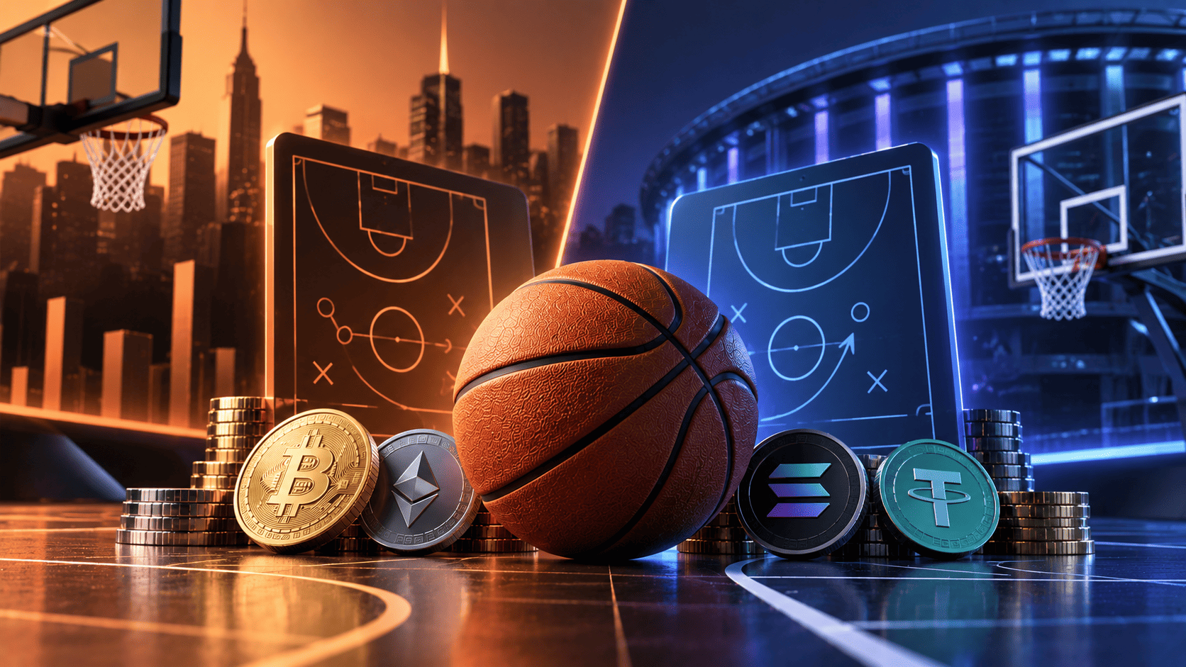 Basketball Crypto Betting: NBA and EuroLeague Compared
