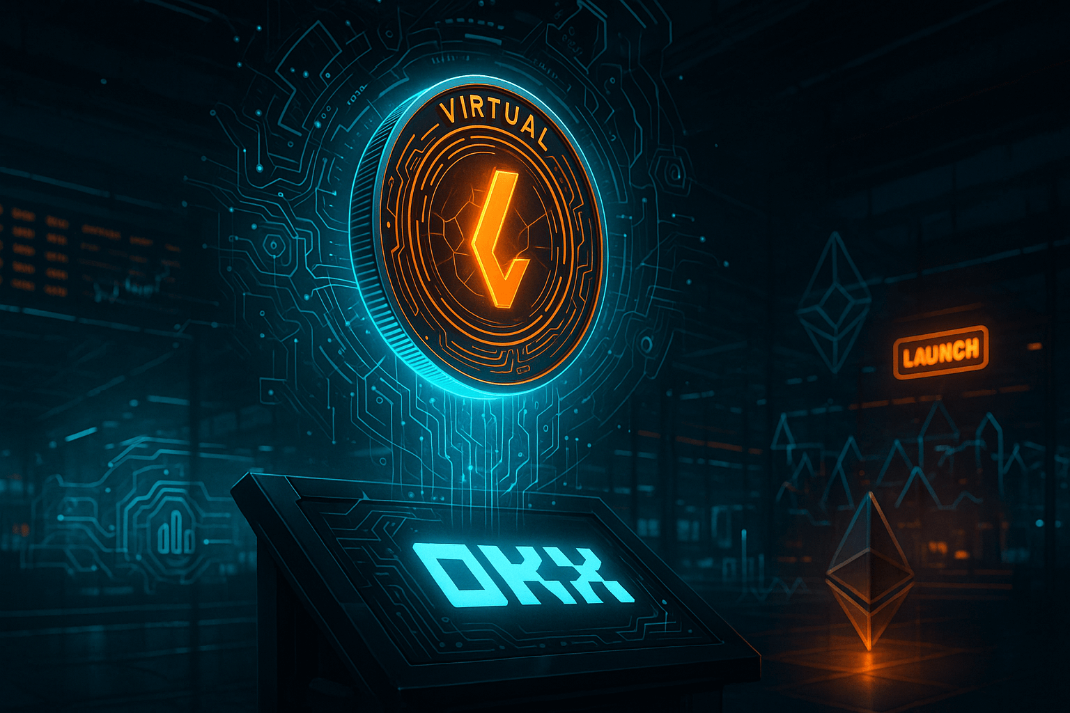 OKX Rolls Out Virtuals Protocol Trading — Could VIRTUAL Be the Next Low-Cap AI Play to Explode Before Year-End?