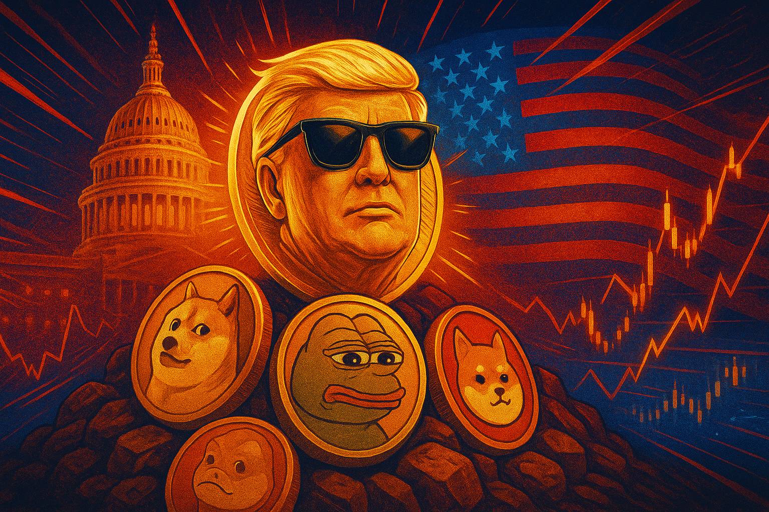 TRUMP Meme Coin Eyes Republic Acquisition — Could Political Tokens Become the Next Meme-Driven Market Boom?