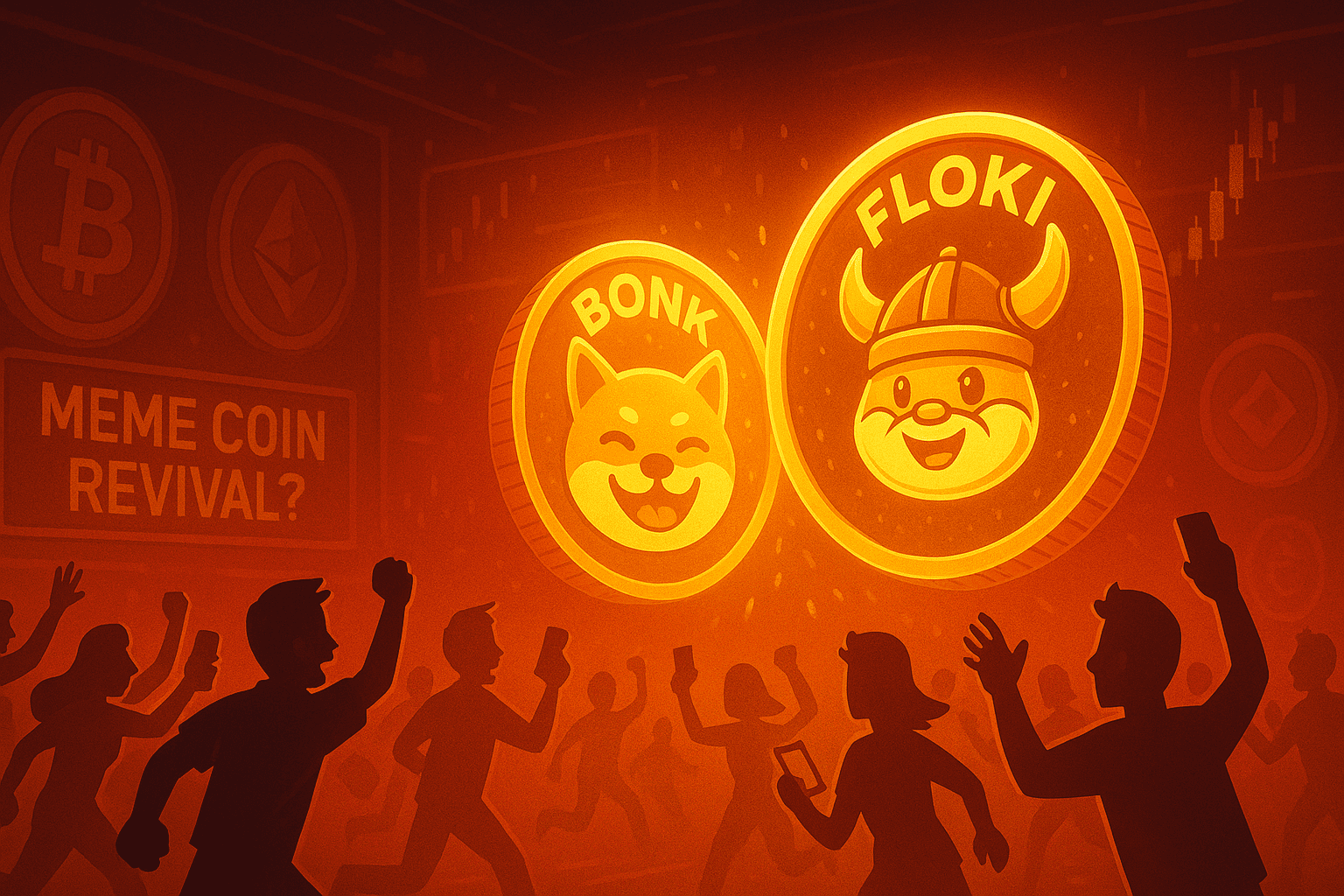 BONK and FLOKI Buck the Market — Are Retail Traders Returning to Meme Coins?