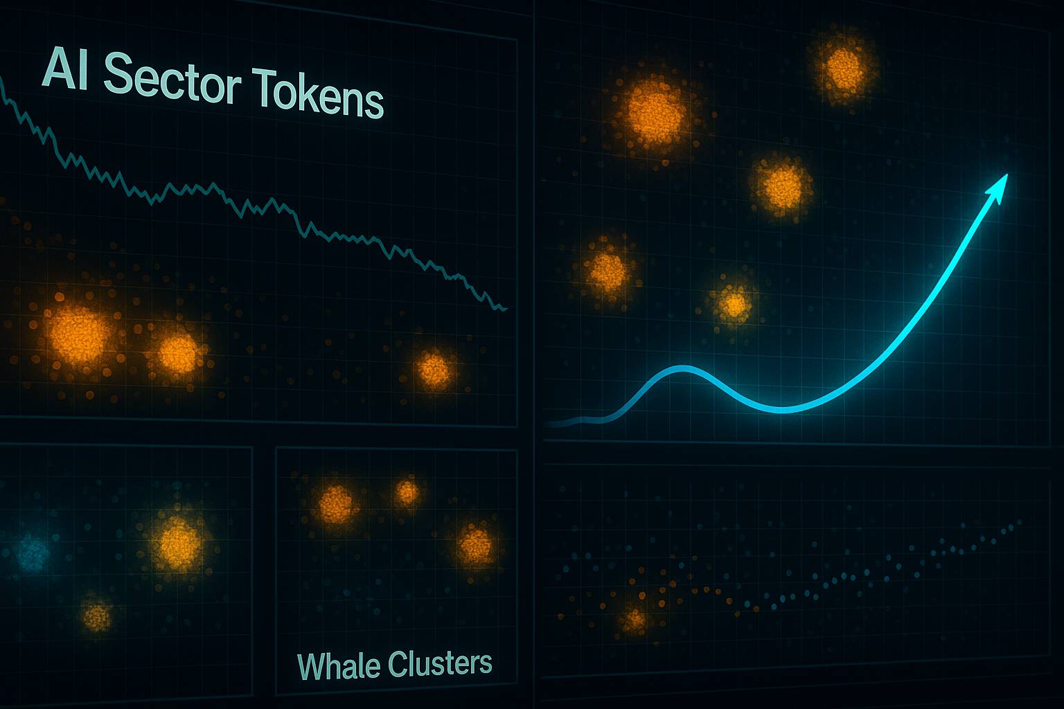 AI Sector Down Bad — But Whale Clusters Suggest Big Bounce Setup