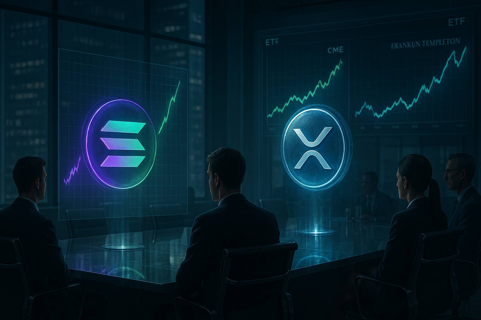 Solana & XRP Land on CME and Franklin ETF Radar — Which ETF Darling Leads the Next Alt Bounce?