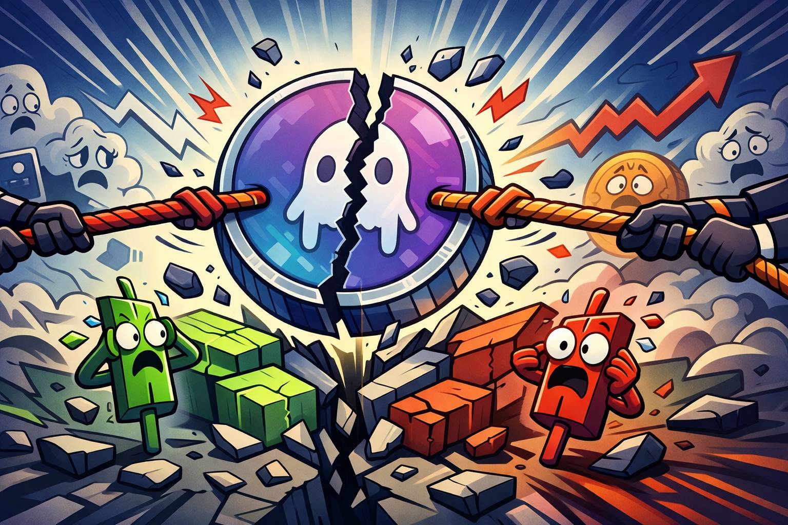 Aave Drops 10% as Governance Fight Shakes Investor Confidence