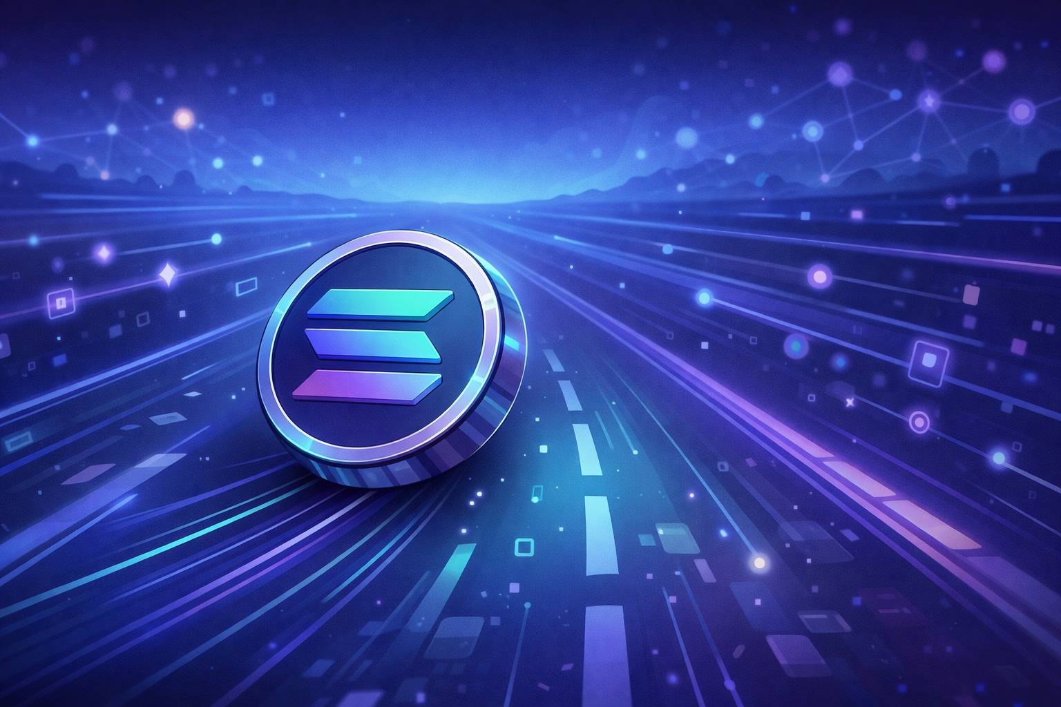 SOL Faces Reality Check as Network Activity Falls Sharply