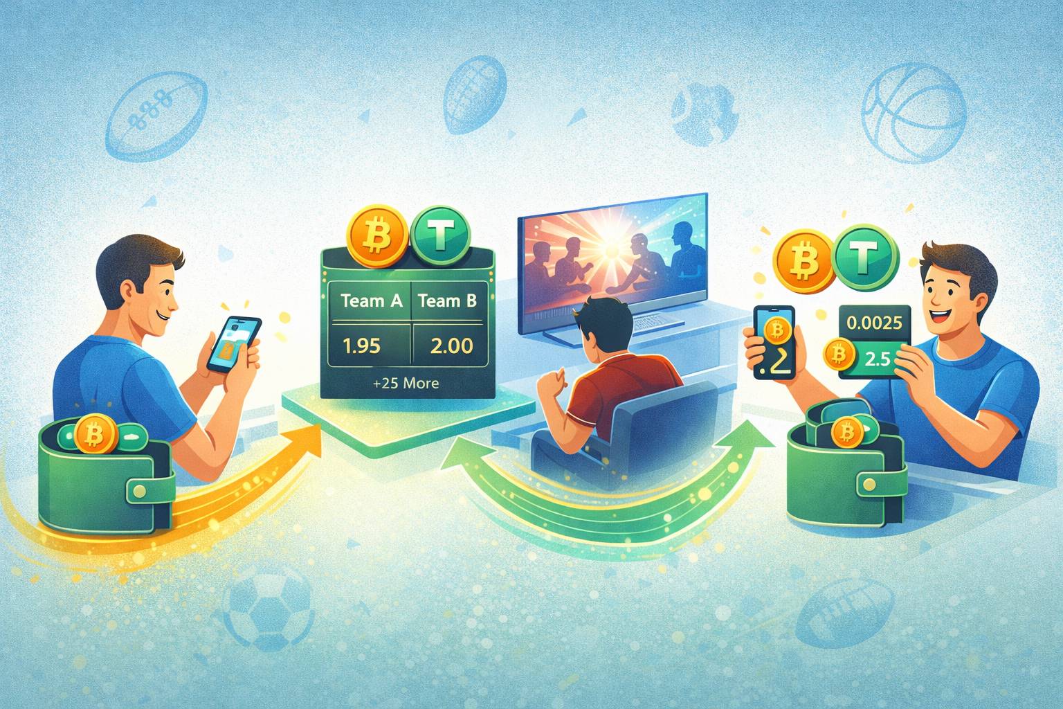 Cryptocurrency Betting Explained: How to Bet on Sports Using Bitcoin and Stablecoins