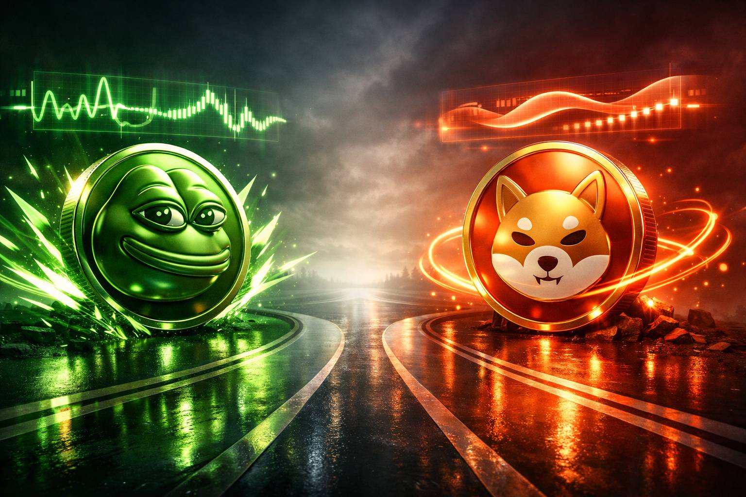 PEPE and SHIB Show Diverging Signals — Which Leads Next?