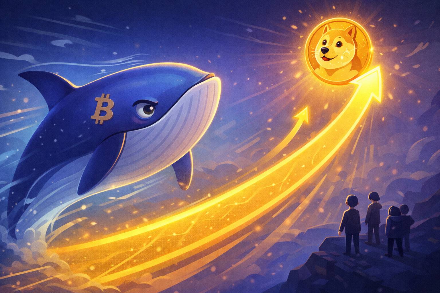 Bitcoin Whale Flips to DOGE Long With 10x Leverage — Smart Bet or Exit Liquidity?