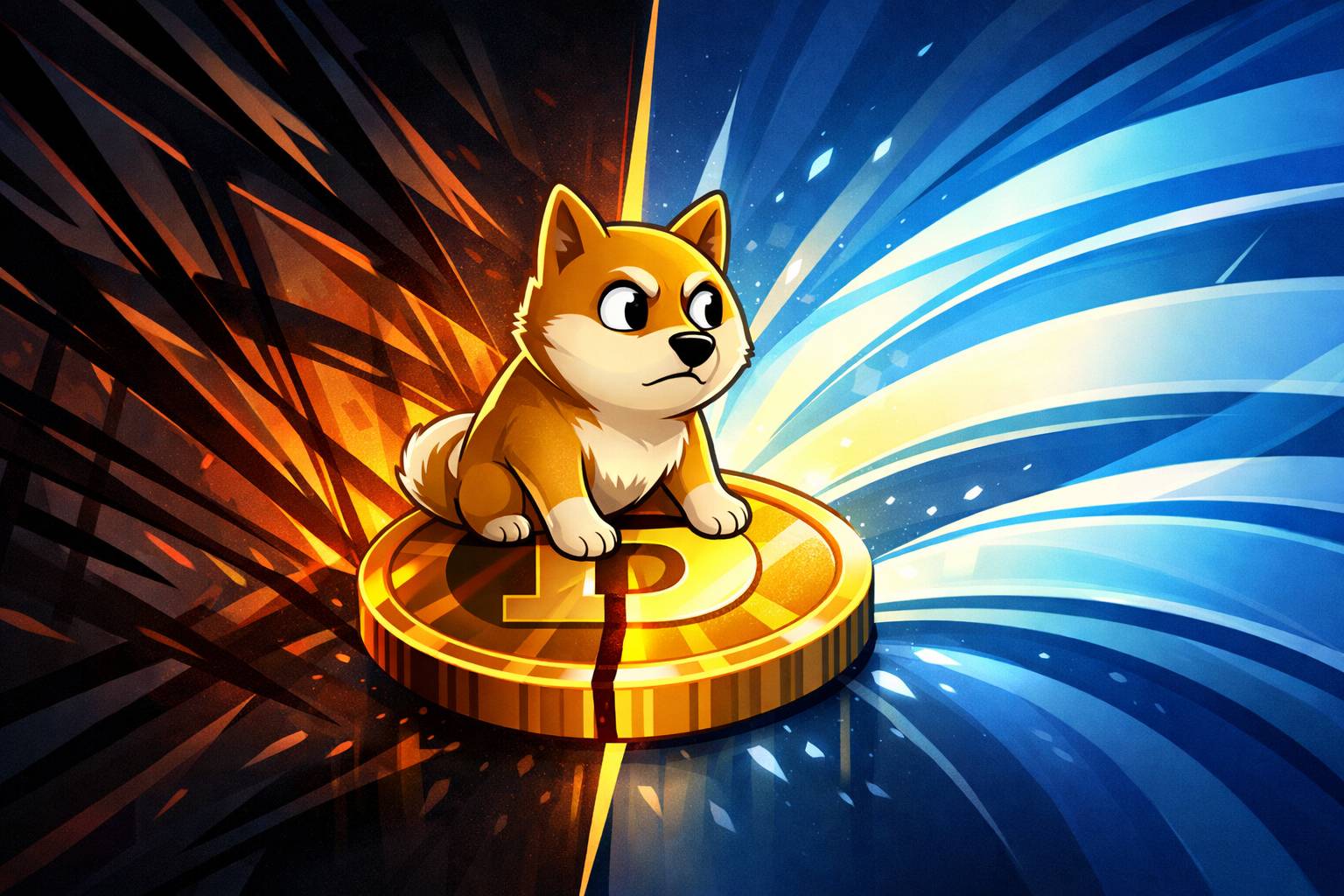 DOGE Flashes Death Cross While Bollinger Bands Hint at 30% Breakout — Which Signal Wins?