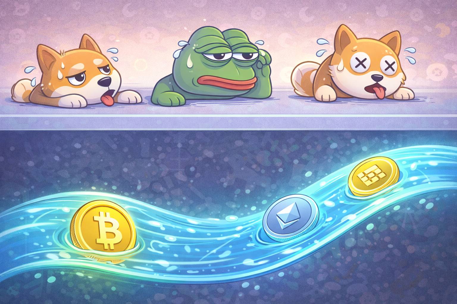 Meme Coins Lose Momentum, But These Names Remain Liquid