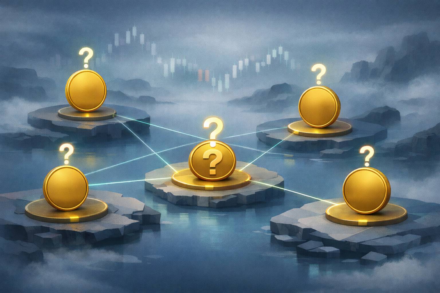 Uncertainty Dominates Crypto Markets, Top Coins for Smart Diversification