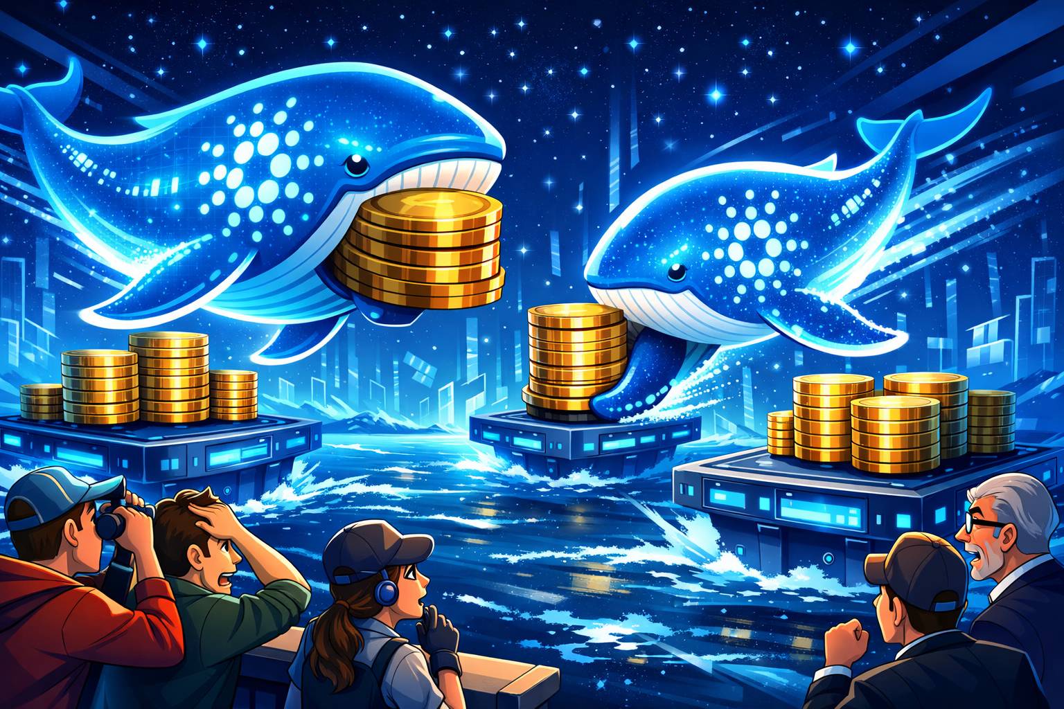 Large ADA Movements Signal Strategic Repositioning Among Major Holders