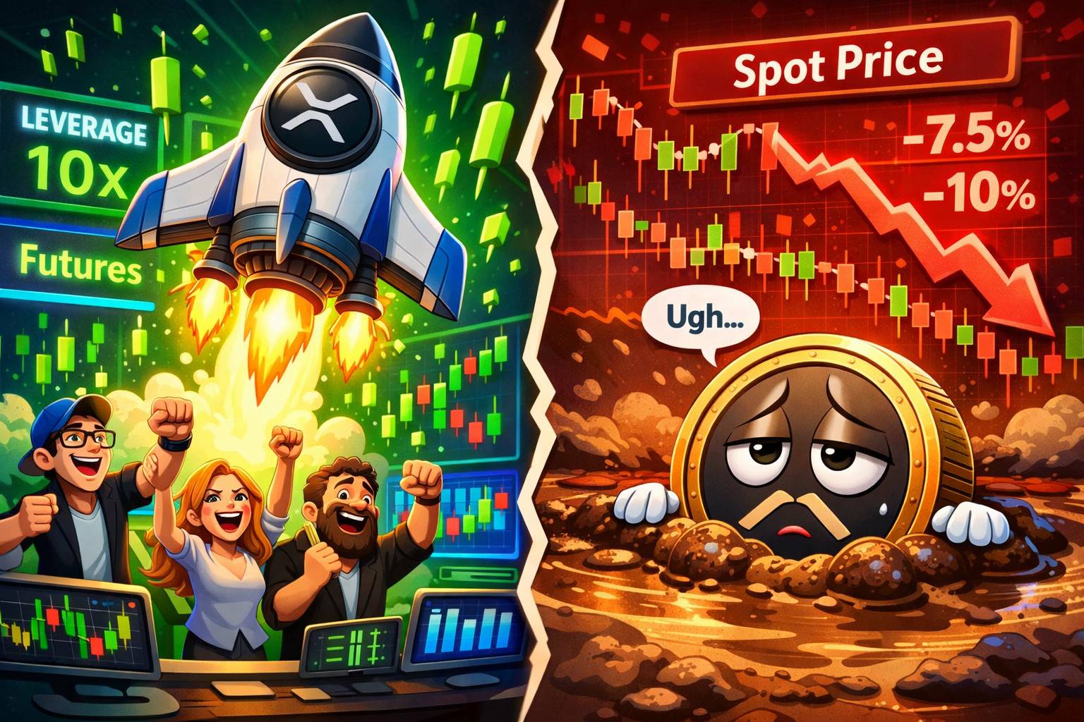 XRP Derivatives Turn Bullish While Spot Price Lags Behind Market Expectations