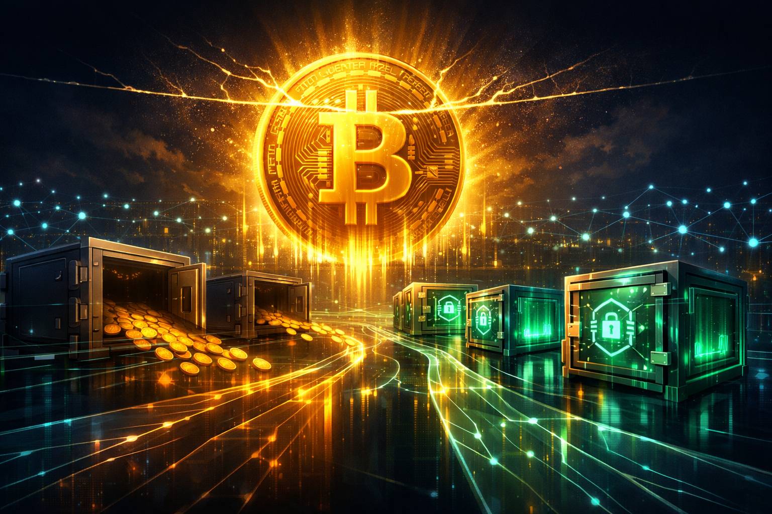 Bitcoin Reclaims $70K as Exchange Balances Hit Record Lows — Is a Supply Shock Finally Starting?