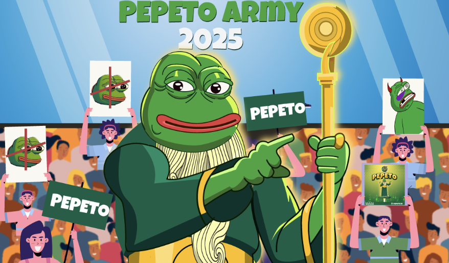 PEPE Experiences Further Decline as PEPETO Emerges as Top New Token