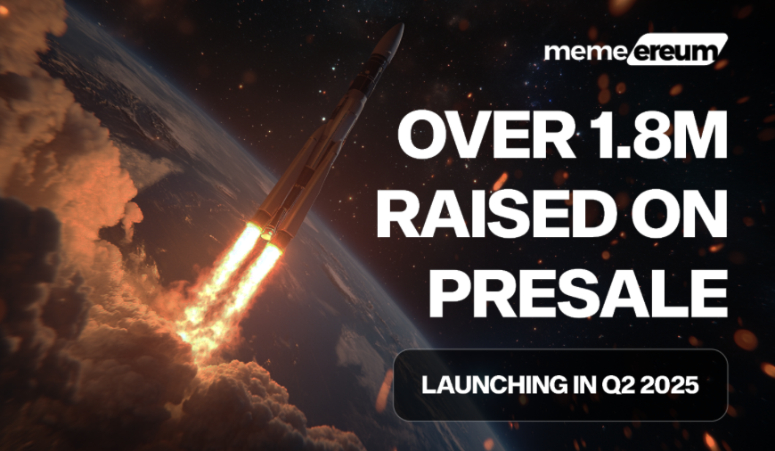 Memereum Achieves $1.8M in Presale Following Q2 Listing Announcement