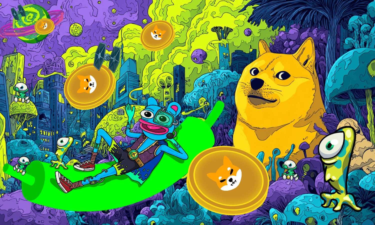 Exploring the Impact of Emerging Cryptocurrencies: Layer Brett's Market Entrance Versus Established Meme Coins