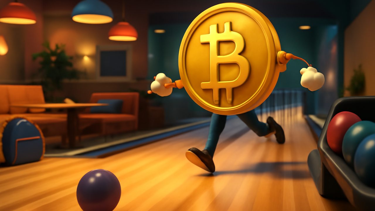 Bitcoin NVT Ratio Network Value Races Ahead of Onchain Transaction Activity in a Bowling Alley