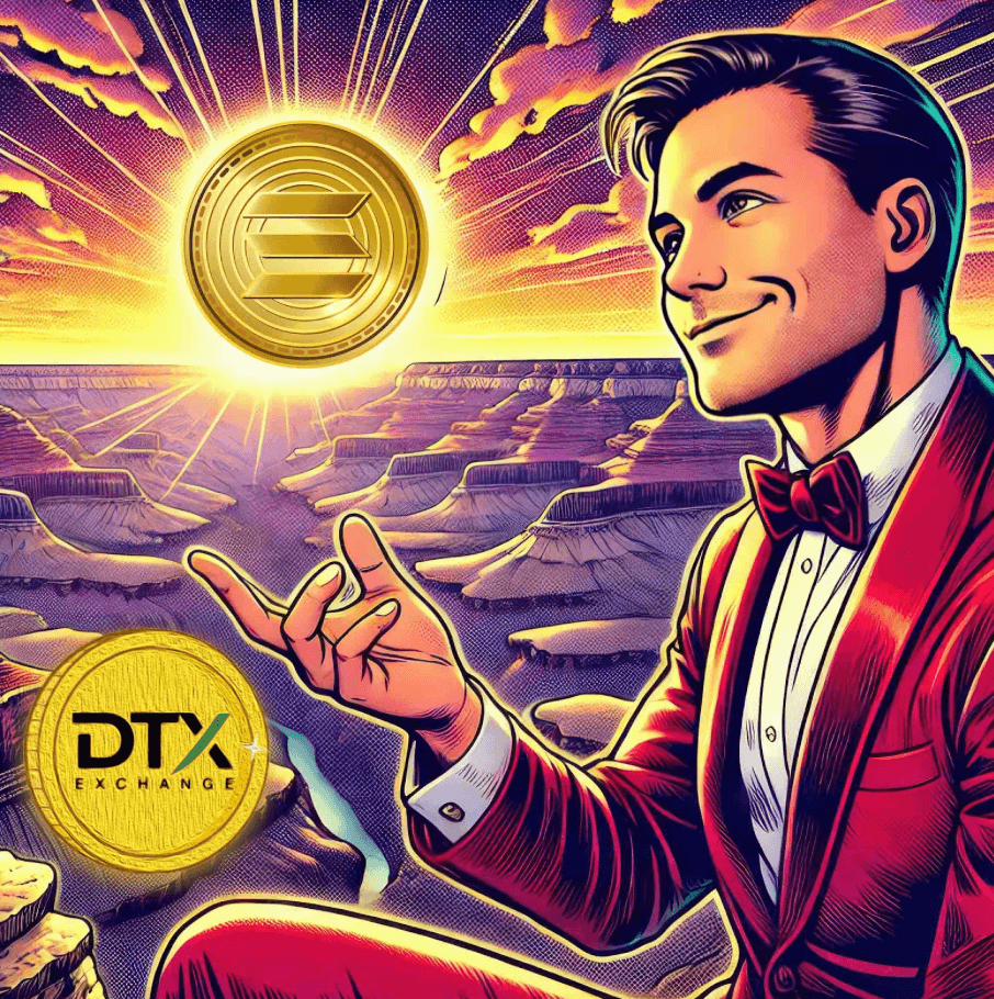 Rising Star in Crypto: Can DTX Exchange Outshine Binance Smart Chain and Solana?