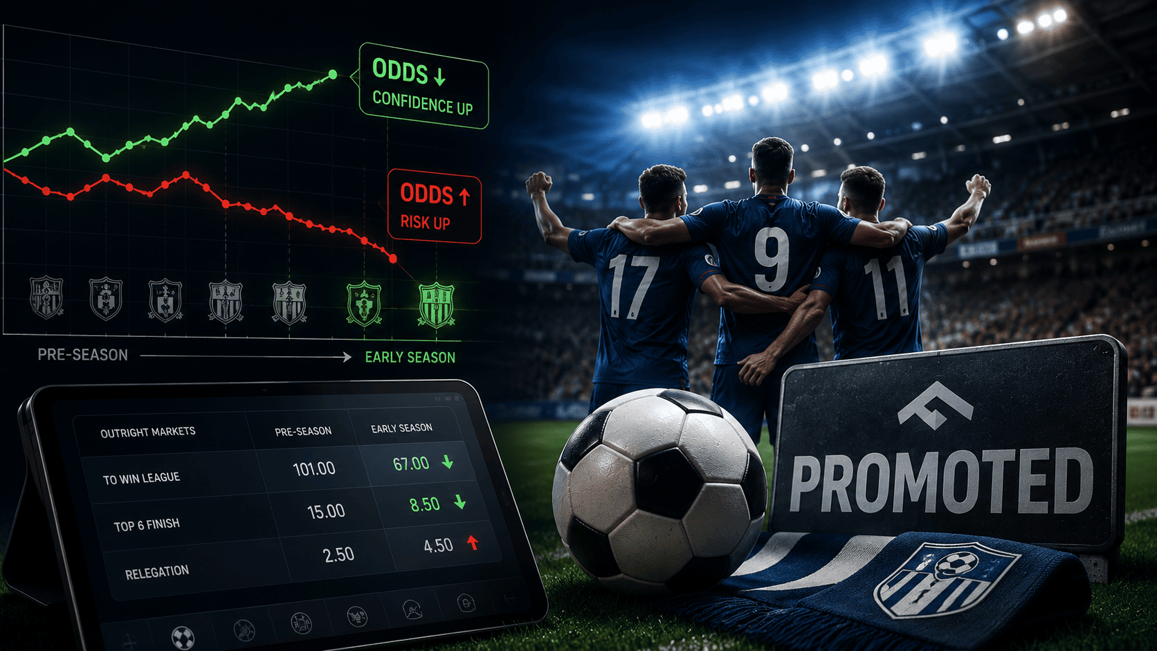 Promoted Clubs and Why Early-Season Odds Move