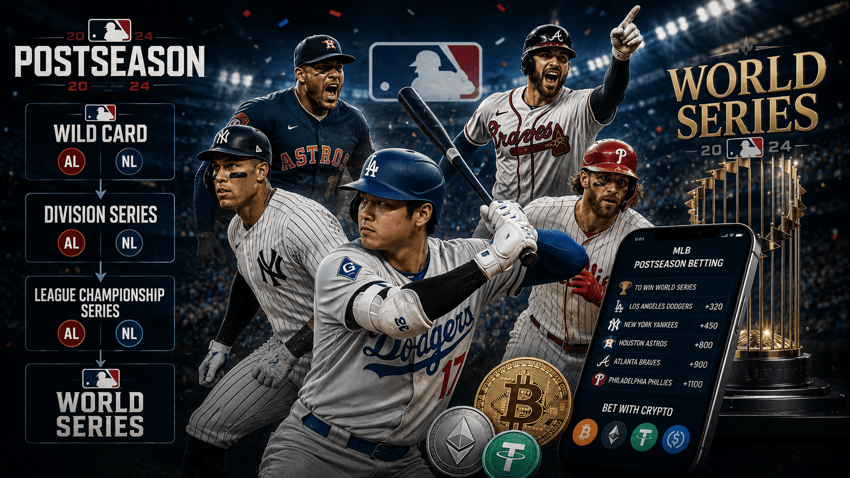 MLB Postseason Betting from Wild Card to World Series
