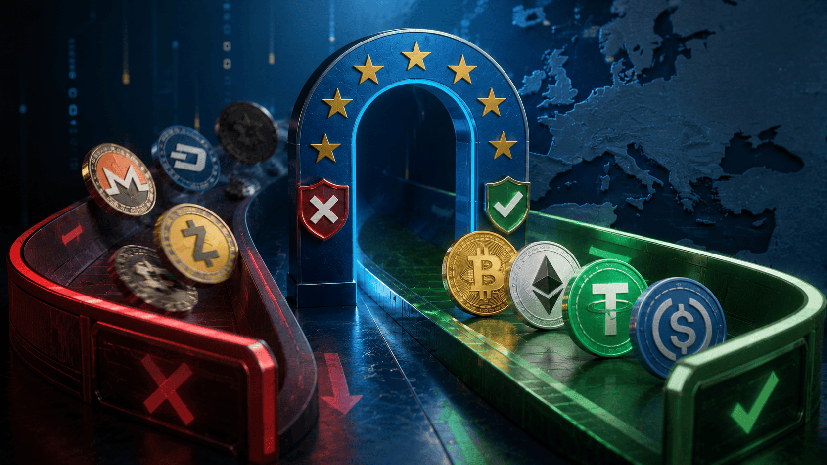 How MiCA Changed Which Coins Reach Crypto Casino Players