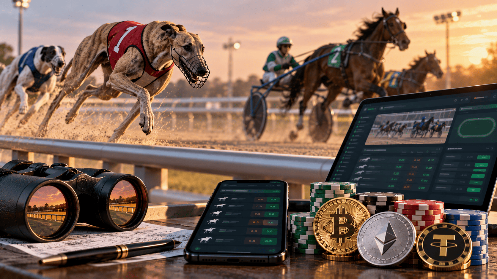 Greyhound and Harness Racing at Crypto Sportsbooks
