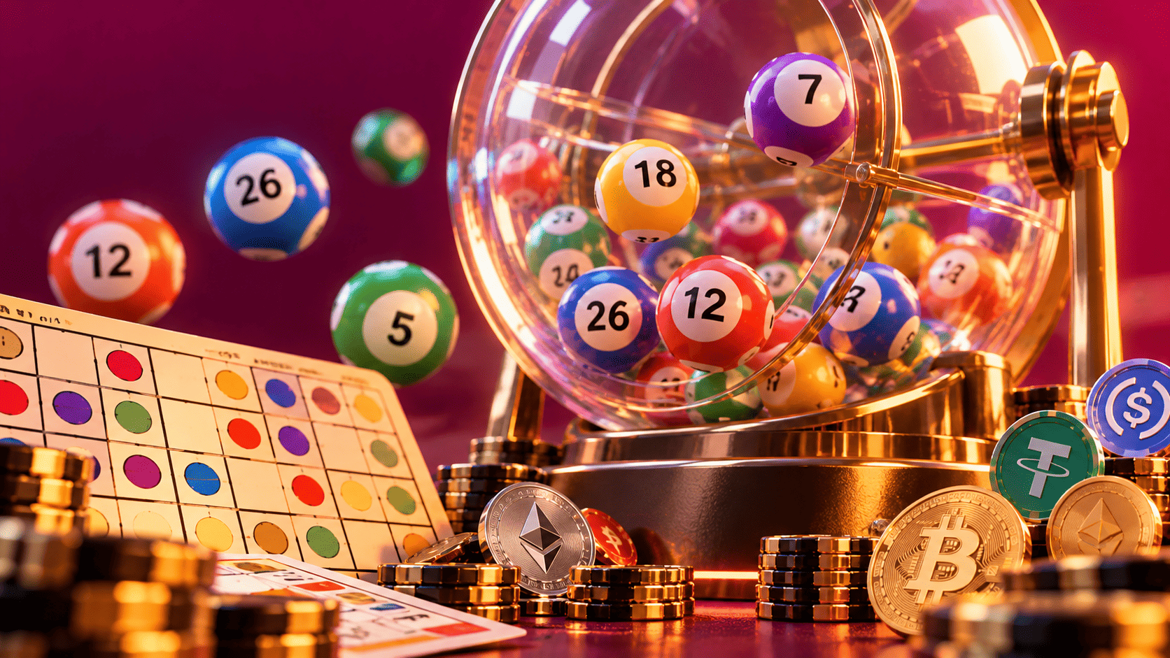 Lottery and Draw Games: 4 Crypto Casinos With Keno-Style Collections