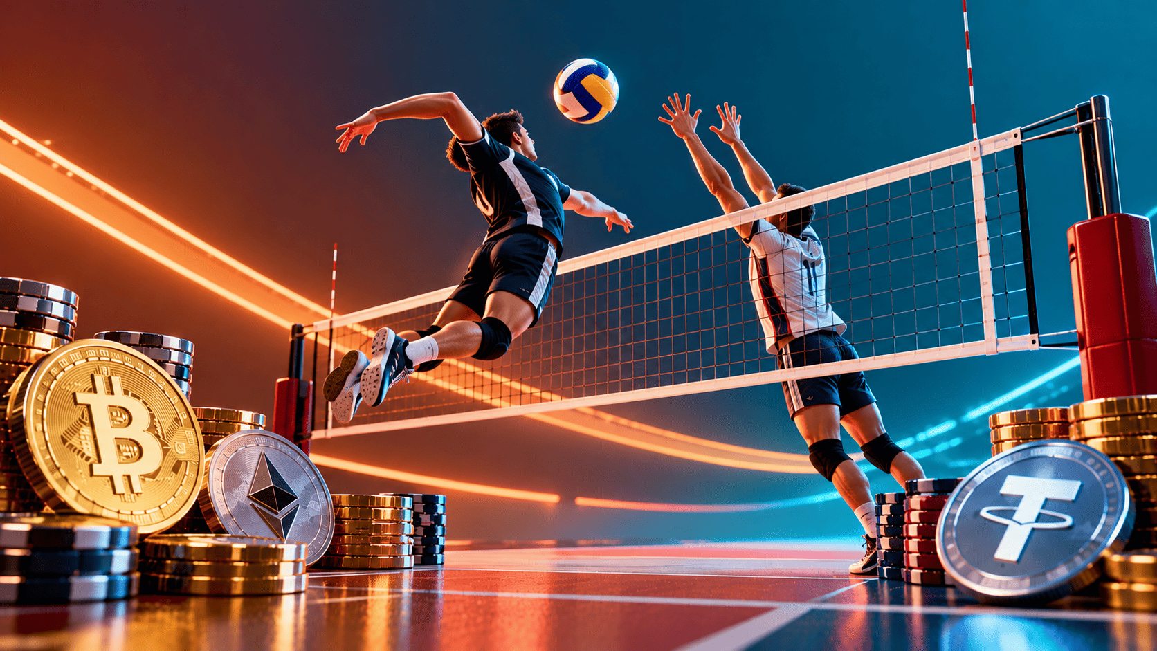 Set Scores and Point Handicaps: How Volleyball Markets Work With Crypto