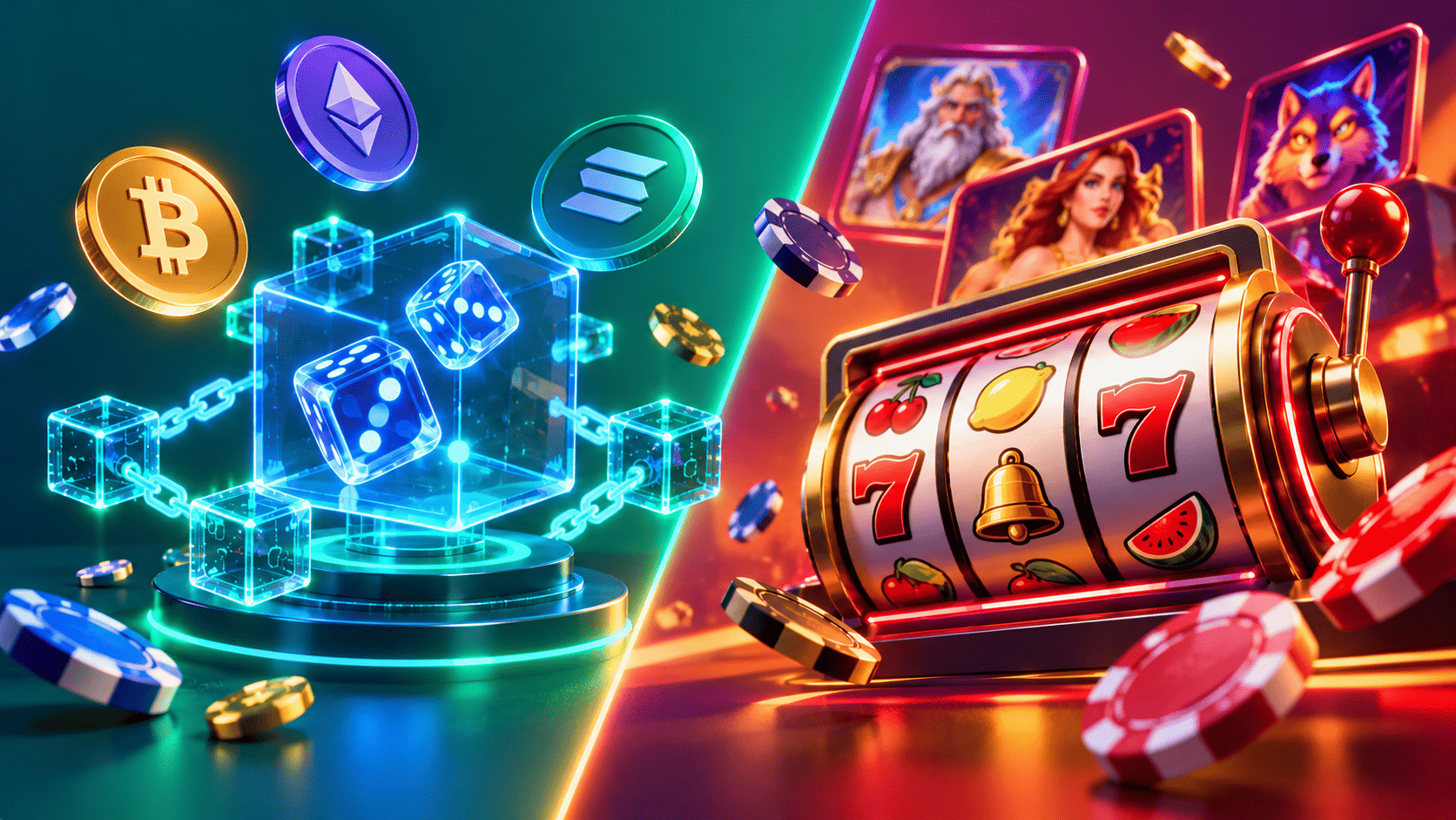 On-Chain Casino Games Versus Studio Slots: Where Each Result Comes From