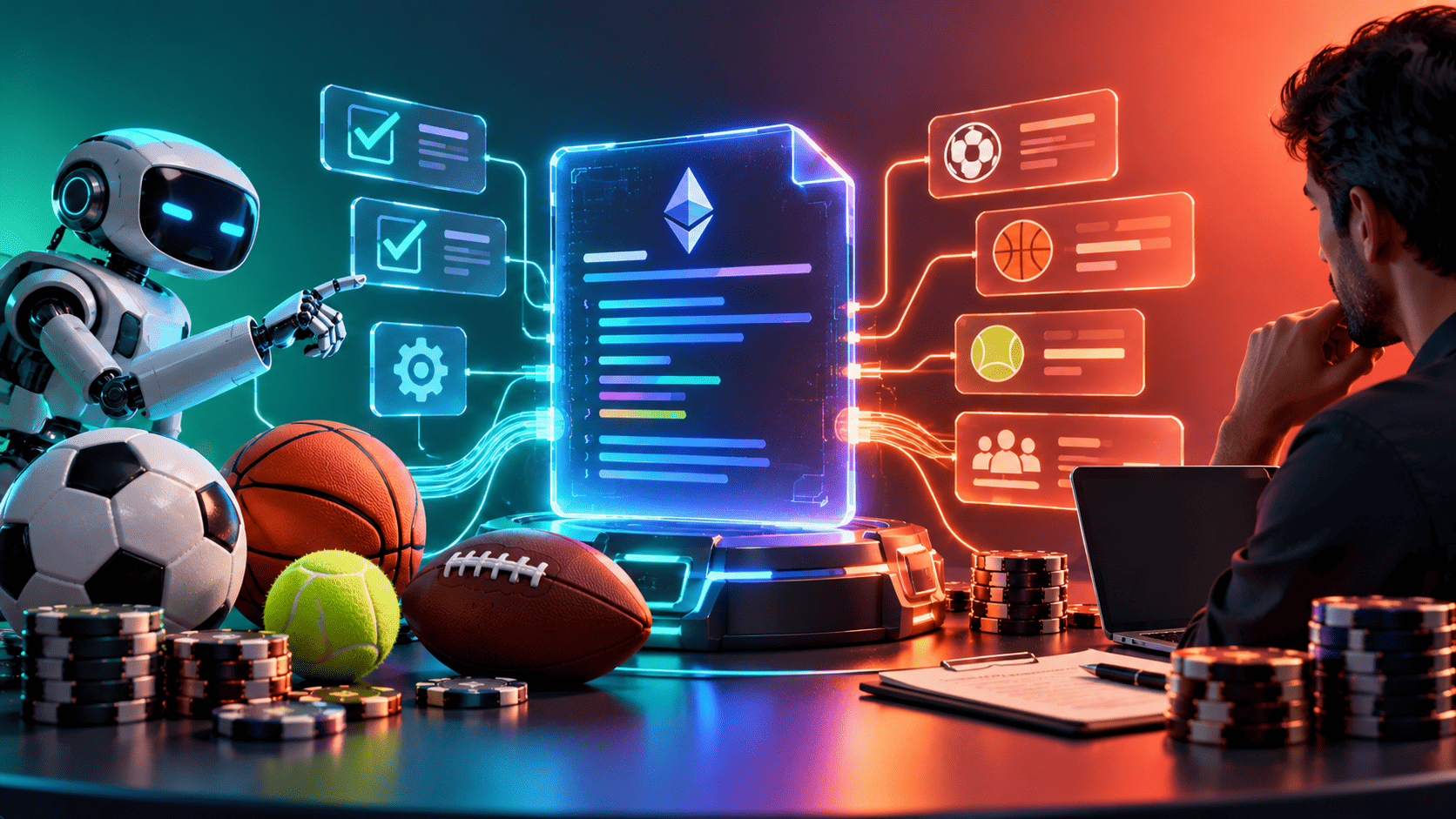 Smart Contract Sportsbooks Explained: What Code Handles and What Humans Still Decide