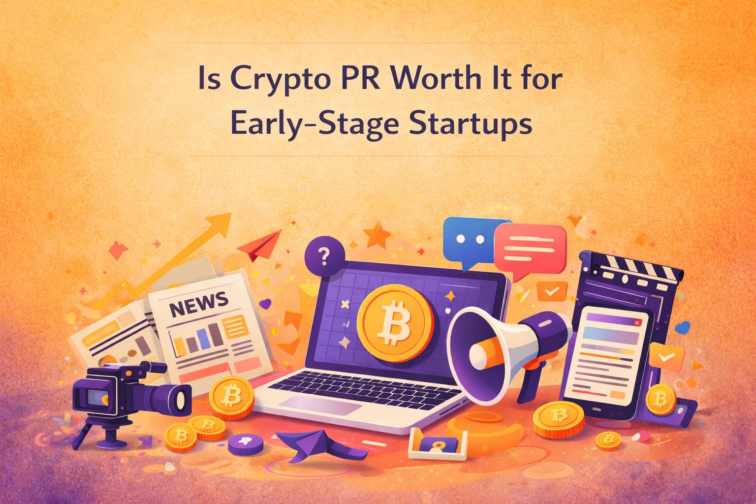 Is Crypto PR Worth It for Early-Stage Startups?