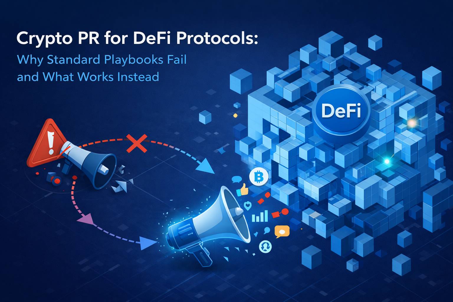 Crypto PR for DeFi Protocols: Why Standard Playbooks Fail and What Works Instead