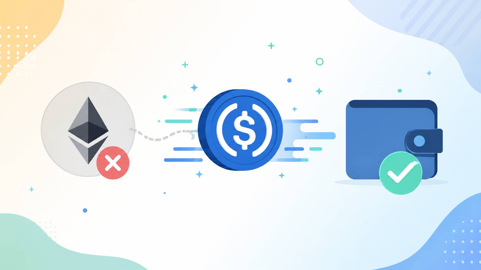 How to Send USDC Without Holding ETH for Gas Fees