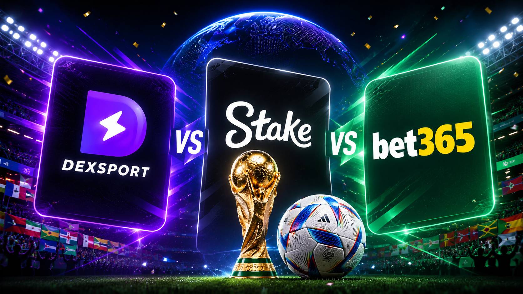 Dexsport vs Stake vs bet365 for World Cup 2026: Which Platform to Choose?