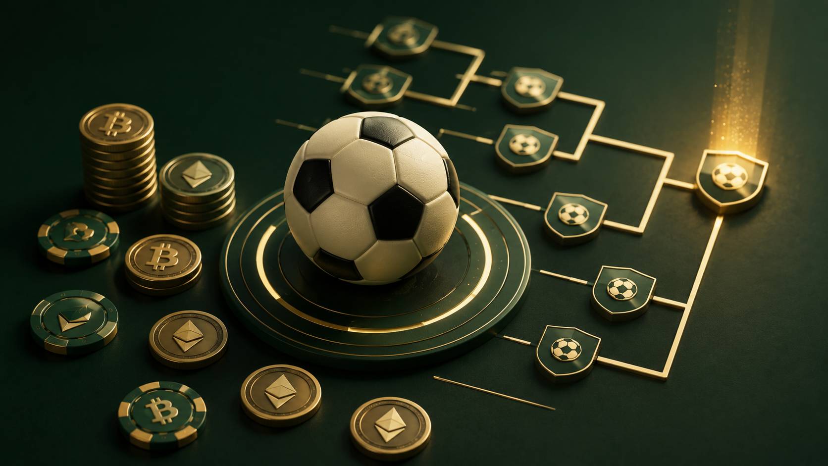 Crypto Betting the World Cup Knockouts: Staking Through High Variance