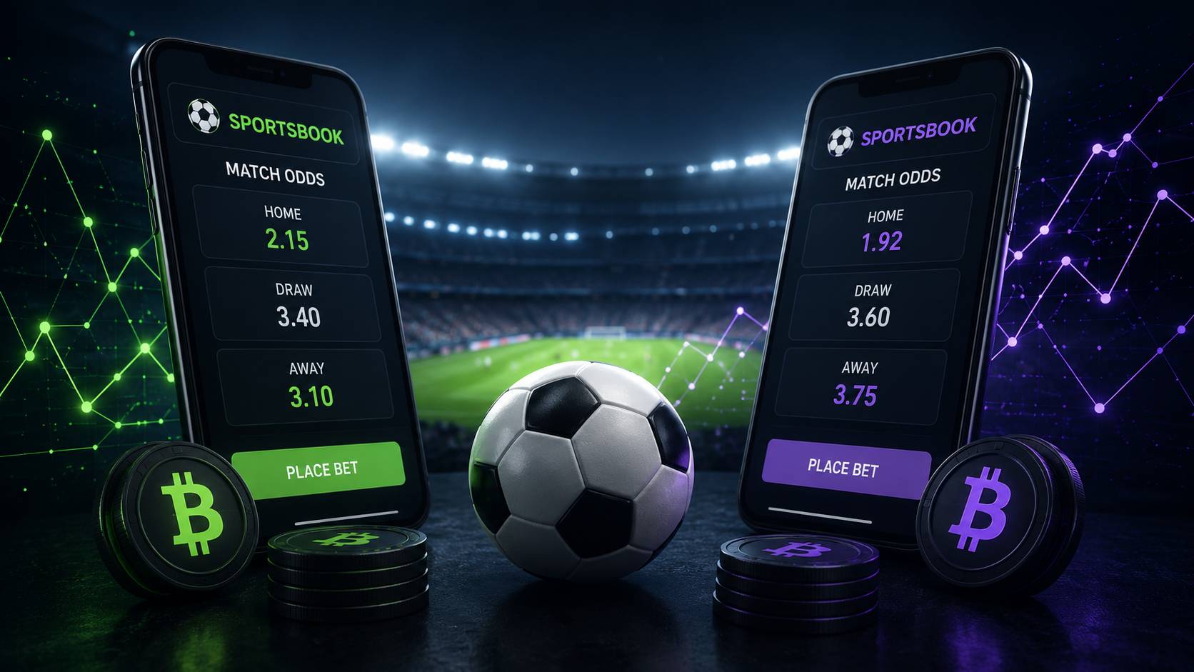 Why Two Crypto Sportsbooks Show Different Odds on the Same Match