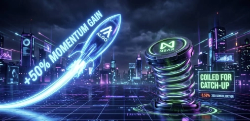 Algorand (ALGO) And NEAR Protocol (NEAR): After Leading Today’s Gains, Do ALGO And NEAR Push For Another 15–20% Or Cool Off?