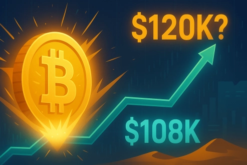 Bitcoin (BTC) Smashes Through $108K—Can It Hit $120K Before Year-End?