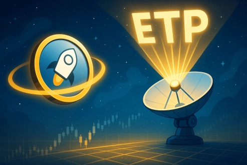 Stellar (XLM) Gains Visibility as WisdomTree Unveils New ETP — Will Price Catch Up