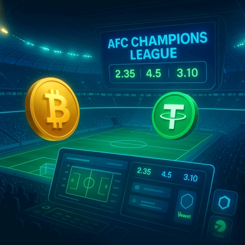 Top Trusted Crypto Sportsbooks to Bet on AFC Champions League [BTC and Stablecoins Supported]