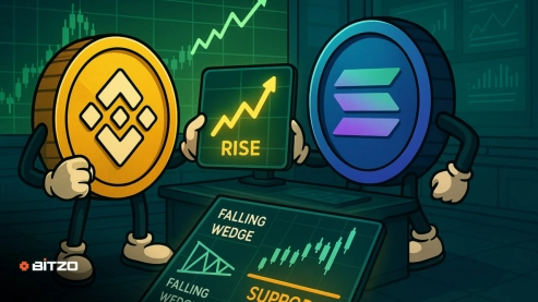 BNB Technical Patterns Suggest a Rise, Solana Approaches Support Level – What's Next for SOL & BNB?