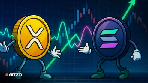 XRP vs Solana (SOL): Which Token Shows Stronger Harmonic Pattern for Potential Upside Move?