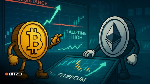 Bitcoin Bulls Eye New Record Highs as Ethereum Faces Crucial Test at $2,800 — Technical Analysis Reveals Next Moves