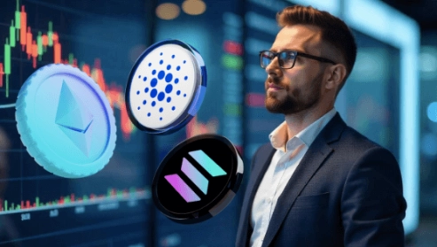 Cryptocurrency Market Trends: Ethereum's Breakout, Solana's Downtrend, and Cardano's Stagnation