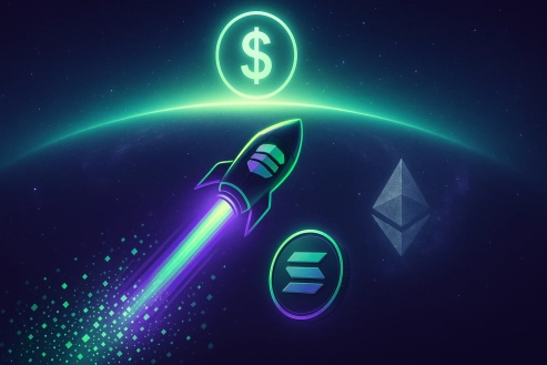 SOL Rockets Past 2.9B Transactions, Matches Ethereum in One Month — Is $500 Still on the Horizon?