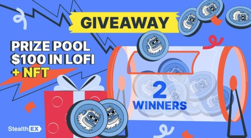 Exciting Crypto Giveaway: StealthEX and LOFI Team Up